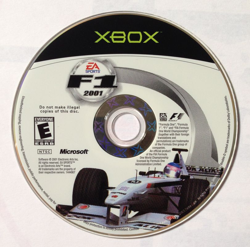 Media for F1 2001 (Xbox)