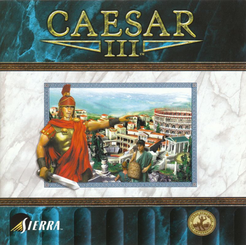 Other for Caesar: Platinum (Windows): Caesar III: Jewel Case Front