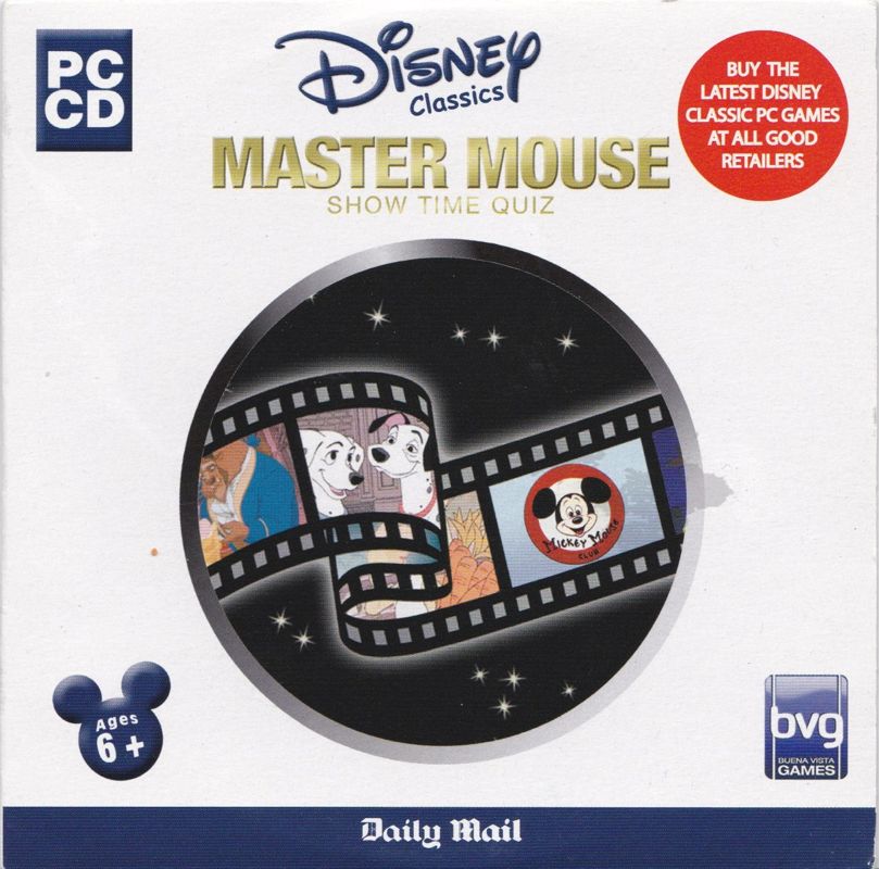 Front Cover for Disney Trivia Challenge (Windows) (Daily Mail release)