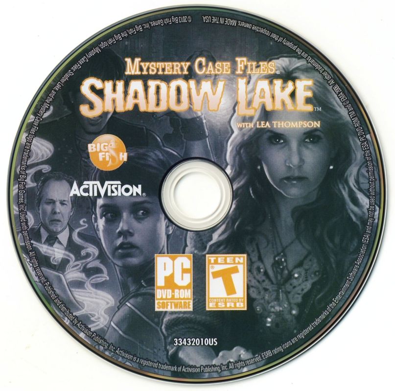 Media for Mystery Case Files: Shadow Lake (Collector's Edition) (Windows)