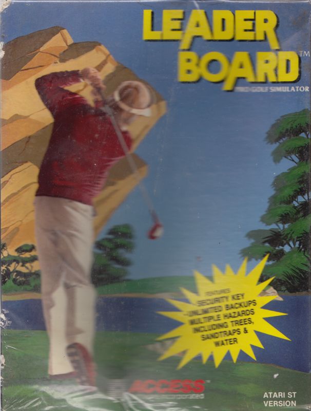Front Cover for Leader Board (Atari ST)