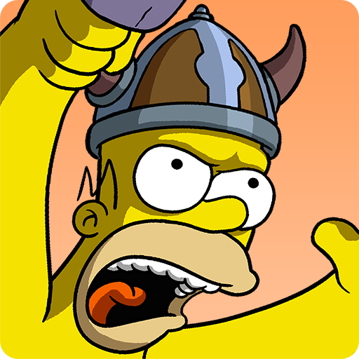 Front Cover for The Simpsons: Tapped Out (Android) (Google Play release): Clash of Clones quest 2014