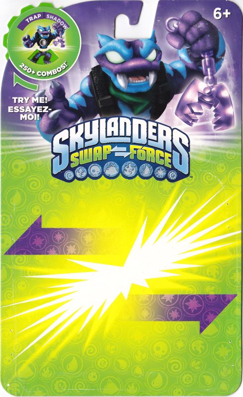 Front Cover for Skylanders: Swap Force - Trap Shadow (Nintendo 3DS and PlayStation 3 and PlayStation 4 and Wii and Wii U and Xbox 360 and Xbox One)