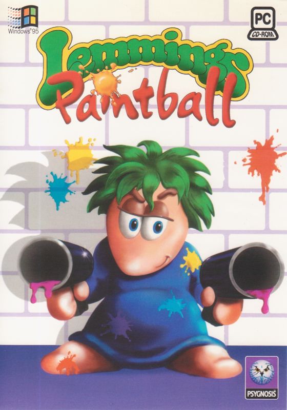 Front Cover for Lemmings Paintball (Windows) (Budget re-release)