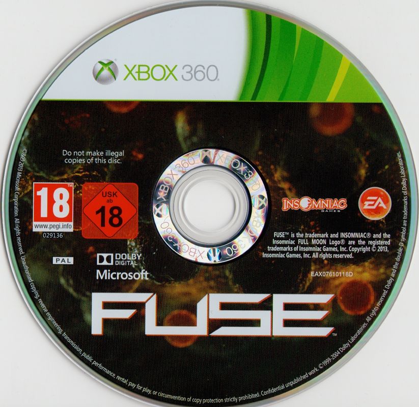 Media for Fuse (Xbox 360)