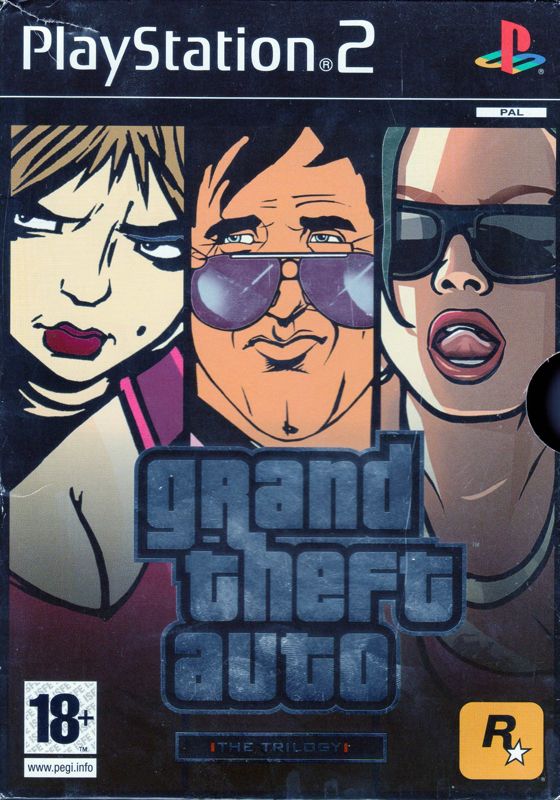Front Cover for Grand Theft Auto: The Trilogy (PlayStation 2)