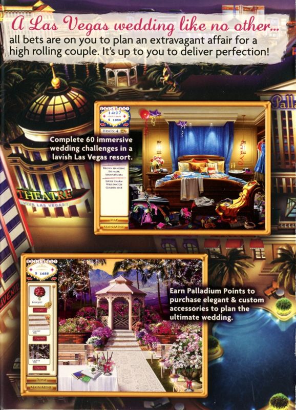 Inside Cover for Dream Day Wedding: Viva Las Vegas (Windows): Left