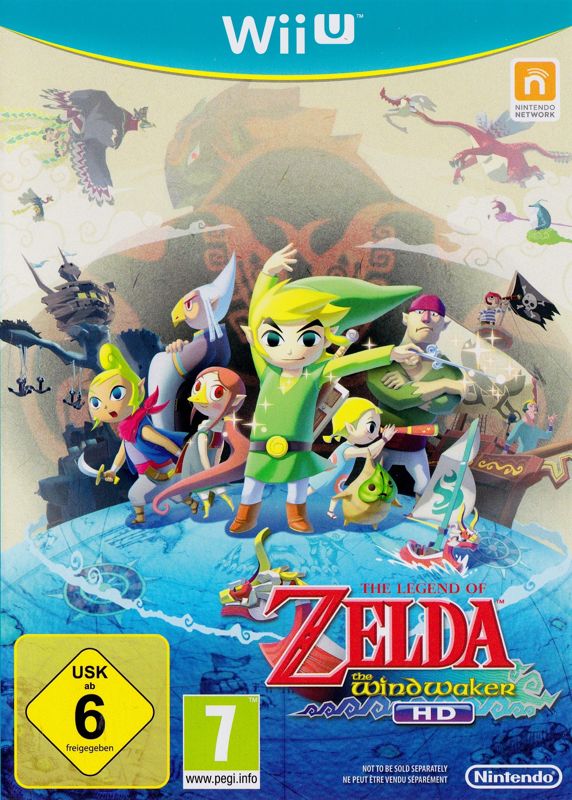 Other for The Legend of Zelda: The Wind Waker HD (Limited Edition) (Wii U): Keep Case - Front