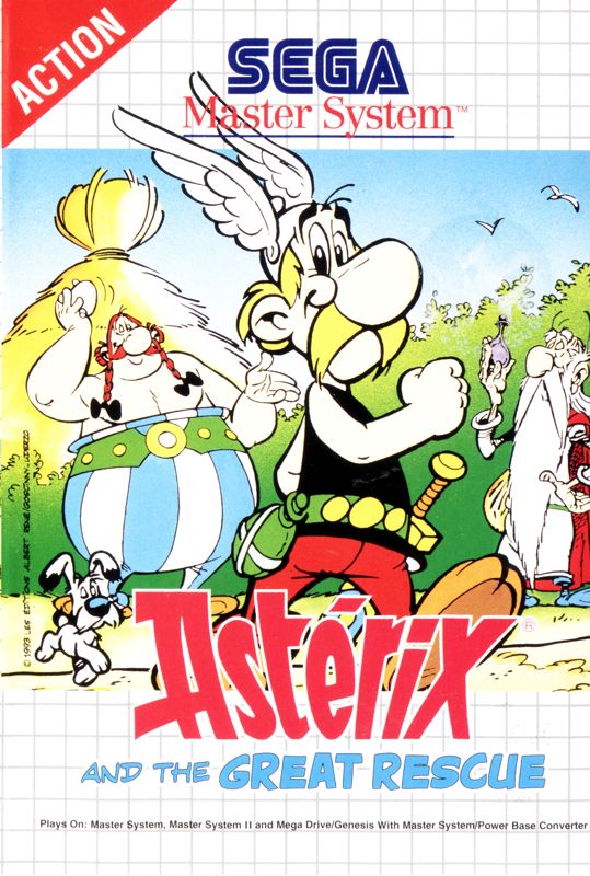 Front Cover for Astérix and the Great Rescue (SEGA Master System)