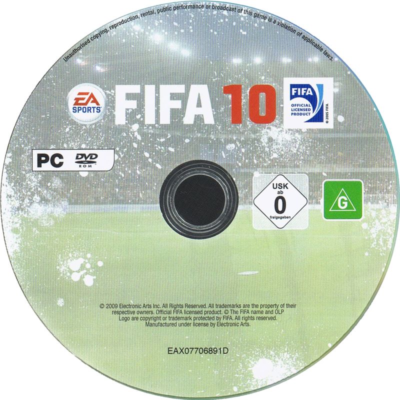 Media for FIFA Soccer 10 (Windows)