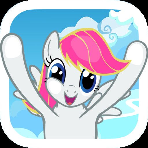 Front Cover for Little Pony Pegasus: Magic Journey (iPad and iPhone)