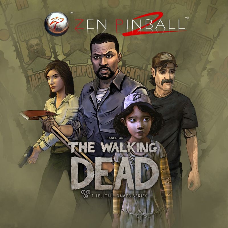 Front Cover for The Walking Dead Pinball (PS Vita) (PSN (SEN) release)