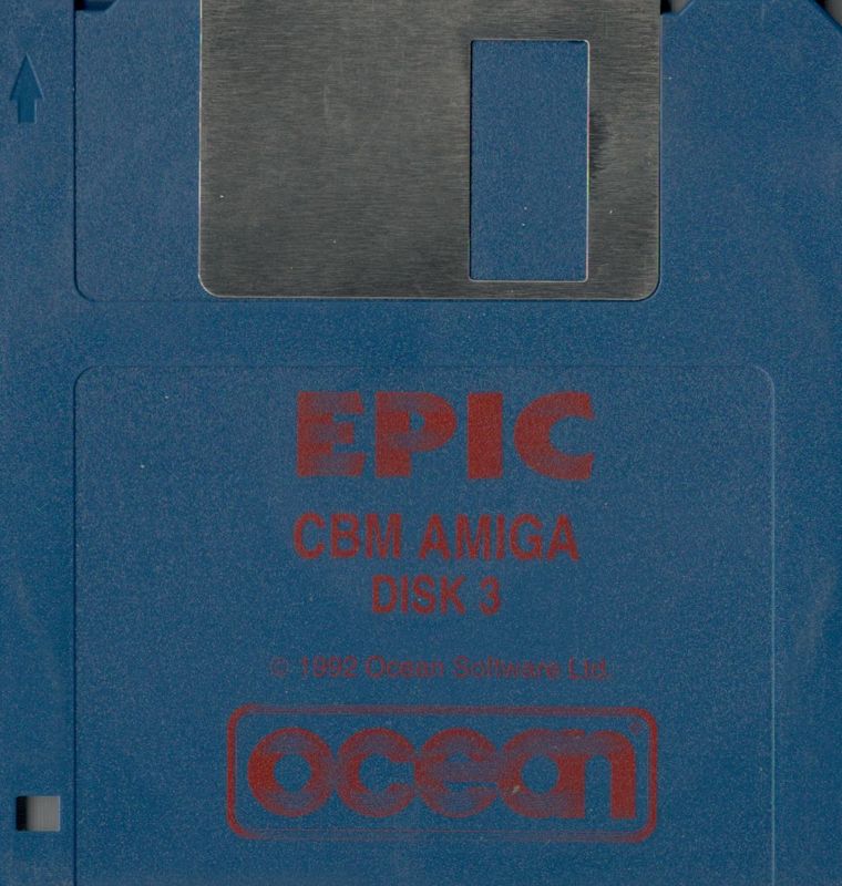 Media for Epic (Amiga): Disk 3