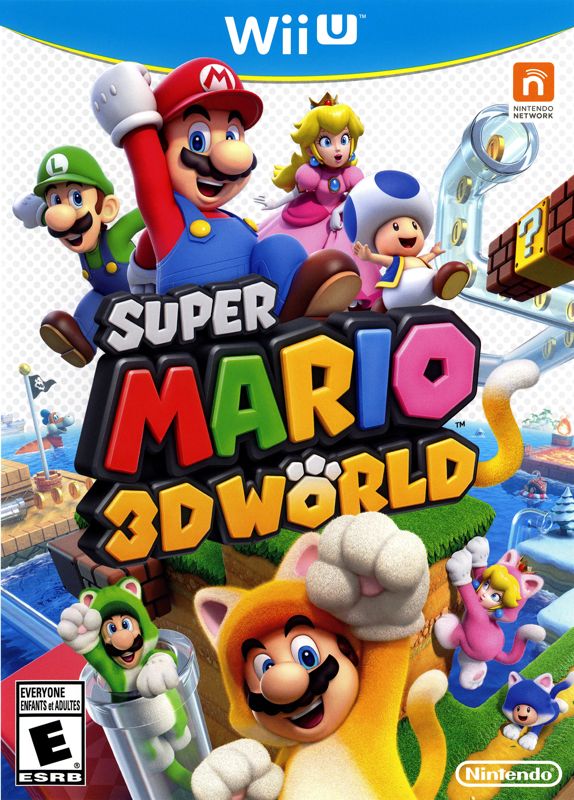 Front Cover for Super Mario 3D World (Wii U)