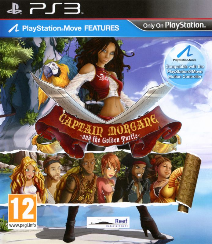 Front Cover for Captain Morgane and the Golden Turtle (PlayStation 3)