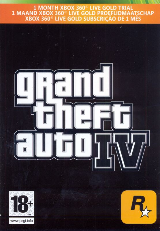 Extras for Grand Theft Auto IV (Special Edition) (Xbox 360): 1 month Xbox Live trial card