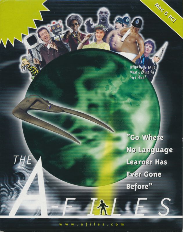 Front Cover for The A-Files (Macintosh and Windows)