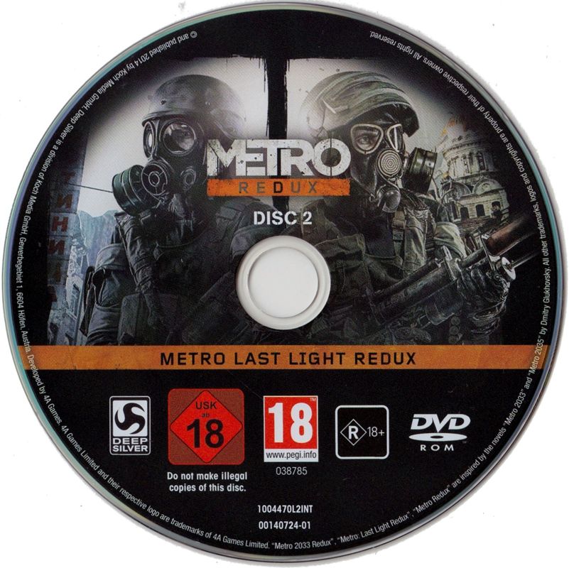 Media for Metro: Redux (Windows): Metro: Last Light Redux