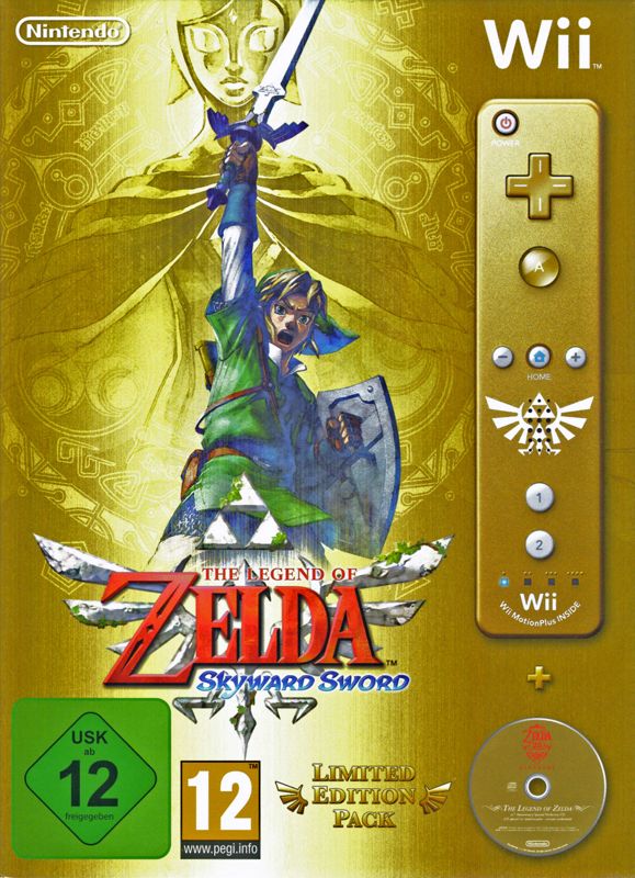 Front Cover for The Legend of Zelda: Skyward Sword (Limited Edition Pack) (Wii)