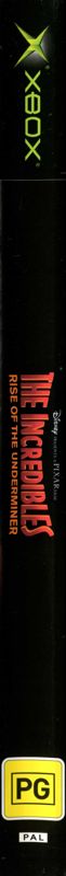 Spine/Sides for The Incredibles: Rise of the Underminer (Xbox)