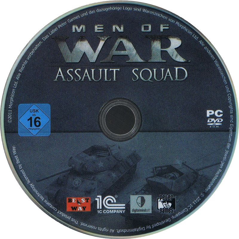 Media for Men of War: Assault Squad (Windows) (Strategie Classics release)