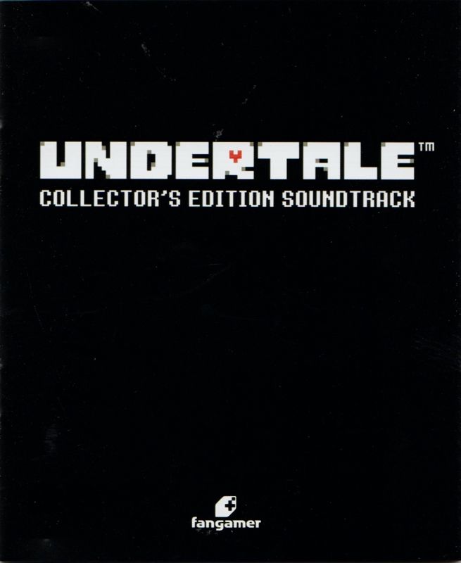 Undertale (Collector's Edition) cover or packaging material - MobyGames