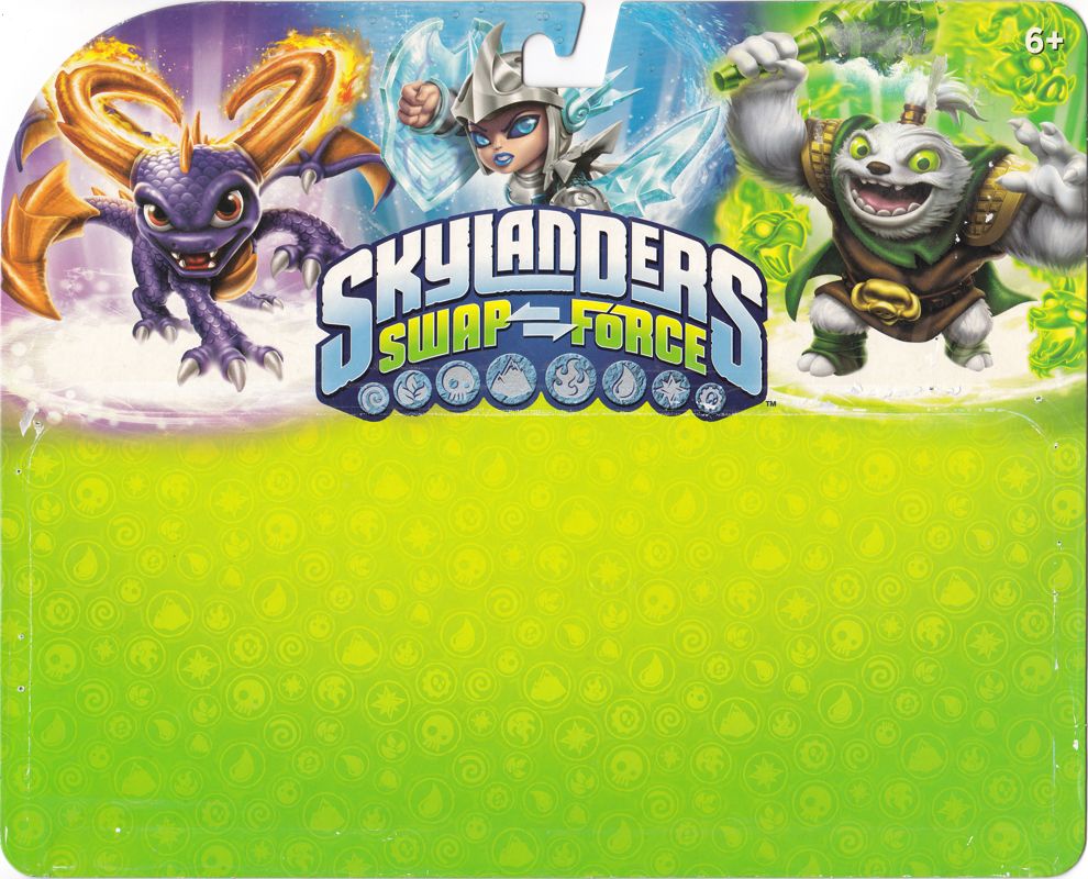 Front Cover for Skylanders: Swap Force - Mega Ram Spyro (Series 3) / Blizzard Chill (Series 2) / Zoo Lou (Nintendo 3DS and PlayStation 3 and PlayStation 4 and Wii and Wii U and Xbox 360 and Xbox One)