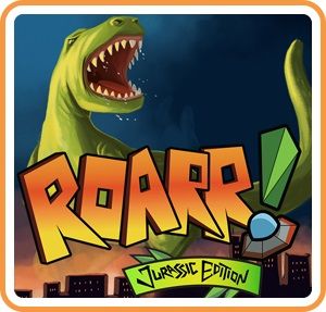 Front Cover for Roarr!: Jurassic Edition (Nintendo Switch) (download release): 1st version