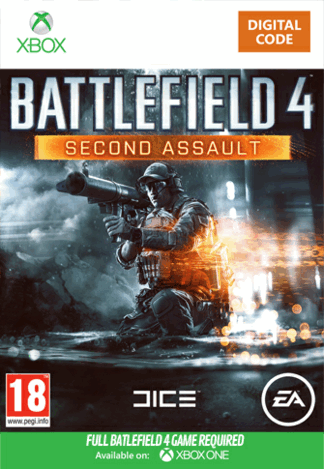 Front Cover for Battlefield 4: Second Assault (Xbox One) (Game.co.uk digital code for download)