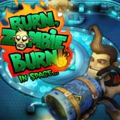 Front Cover for Burn, Zombie Burn! In Space... (PlayStation 3) (download release)