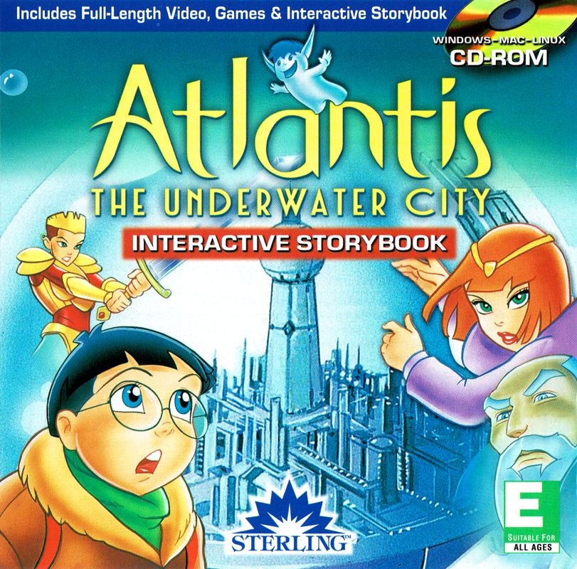 Front Cover for Atlantis: The Underwater City (Linux and Macintosh and Windows)