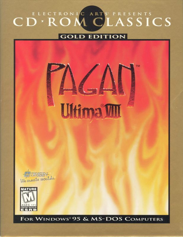 Front Cover for Pagan: Ultima VIII (DOS) (EA CD-ROM Classics Gold Edition release)