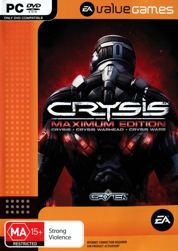 Front Cover for Crysis: Maximum Edition (Windows) (Value Games release)