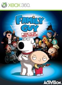 Front Cover for Family Guy: Back to the Multiverse (Xbox 360) (Games on Demand release)