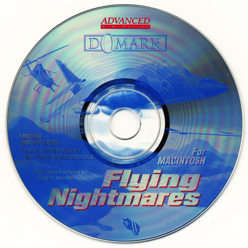Media for Flying Nightmares (Macintosh) (CD-ROM Edition release)