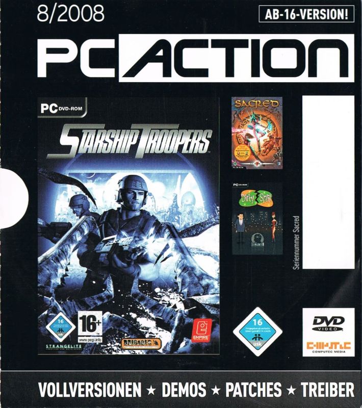 Front Cover for Dirty Split (Windows) (PC ACTION Covermount 8/2008)