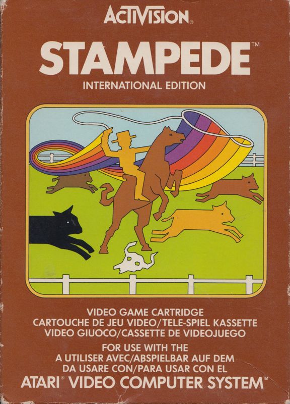 Front Cover for Stampede (Atari 2600)