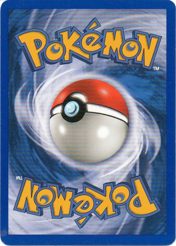Media for Construction: Melody Box (Game Boy Advance) (Pokémon 4Ever DVD release): Card back