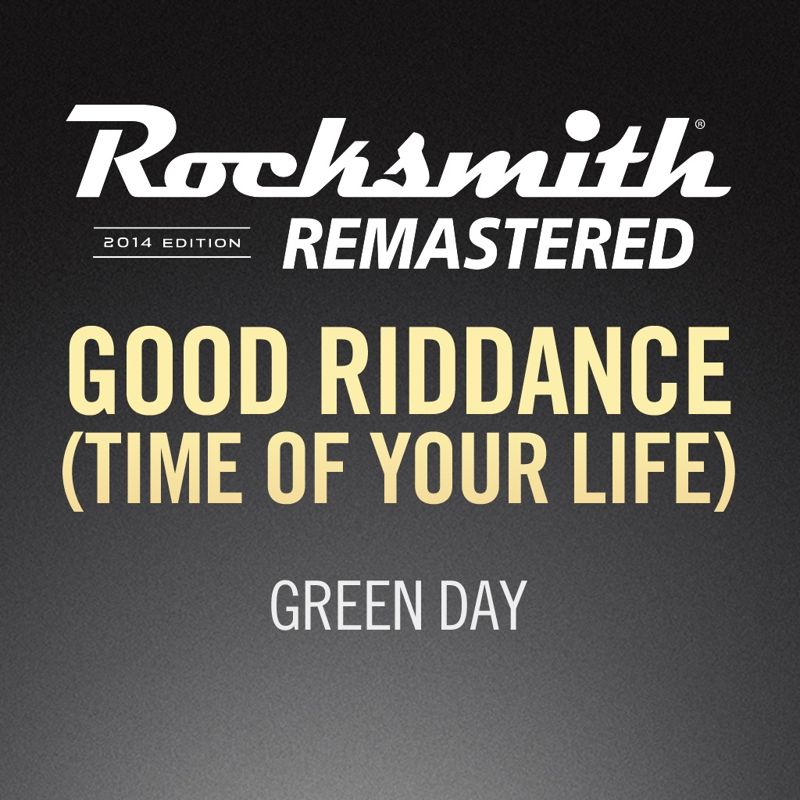 Front Cover for Rocksmith: All-new 2014 Edition - Green Day: Good Riddance (Time of Your Life) (PlayStation 3 and PlayStation 4) (download release)
