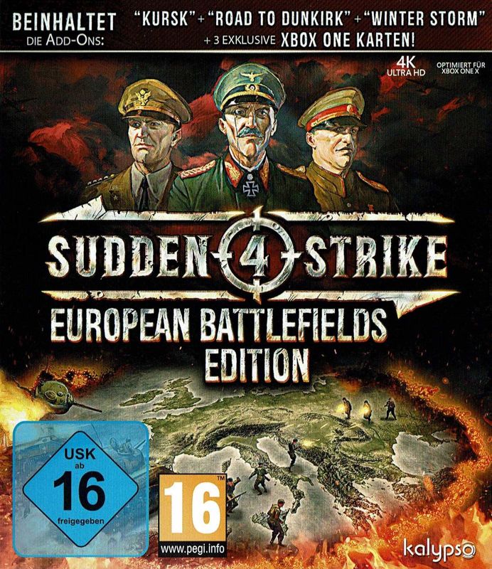 Front Cover for Sudden Strike 4 (European Battlefields Edition) (Xbox One)
