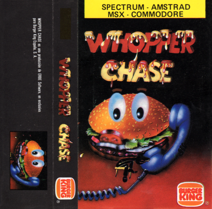 Whopper Chase cover or packaging material MobyGames