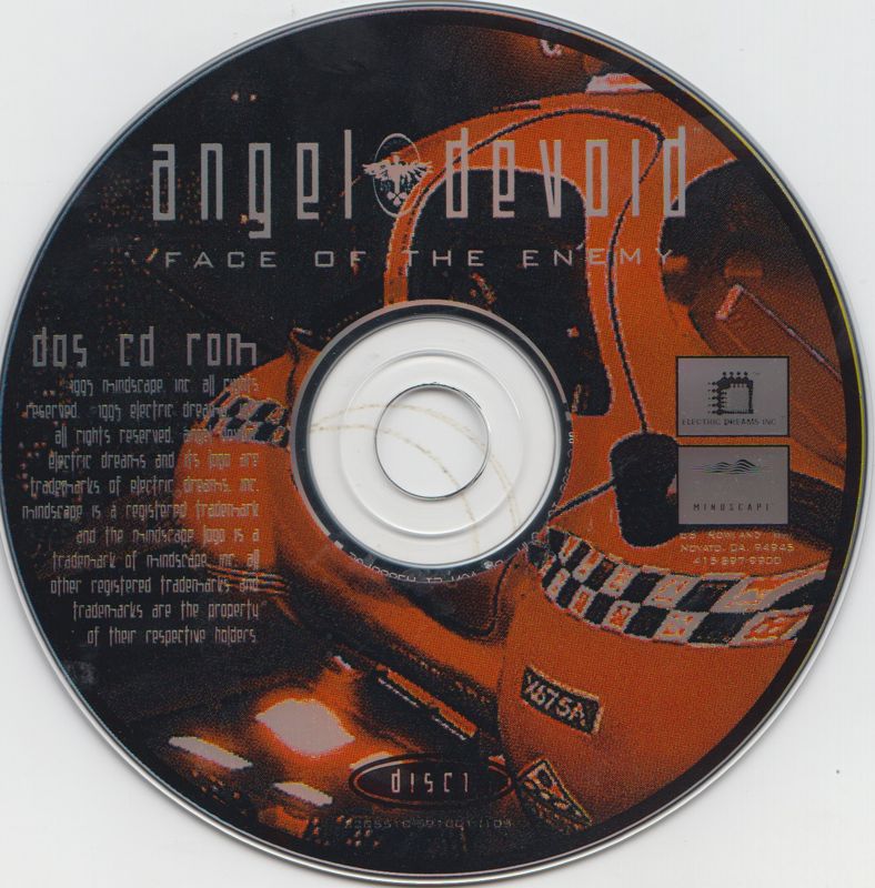 Media for Angel Devoid: Face of the Enemy (DOS): Disc 1