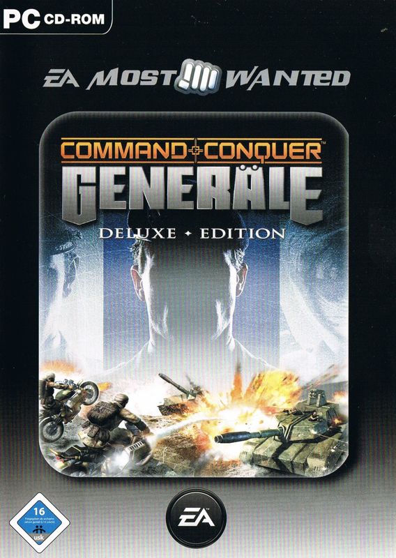 Front Cover for Command & Conquer: Generals - Deluxe Edition (Windows) (EA Most Wanted release)