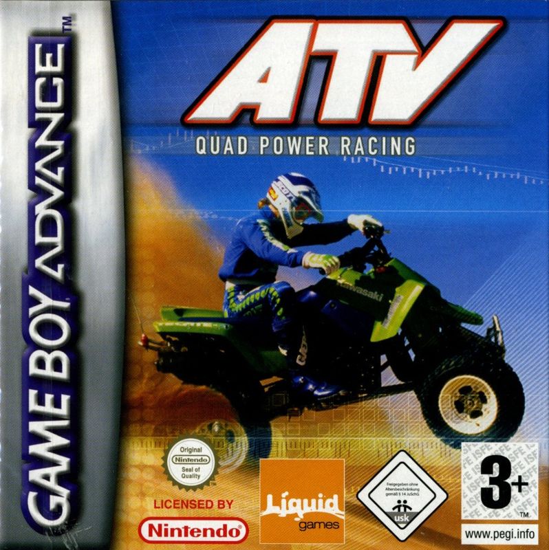 Front Cover for ATV: Quad Power Racing (Game Boy Advance)