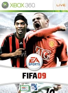 Front Cover for FIFA Soccer 09 (Xbox 360) (Games on Demand release)