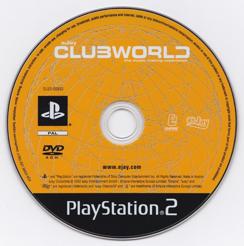 Media for eJay ClubWorld (PlayStation 2)