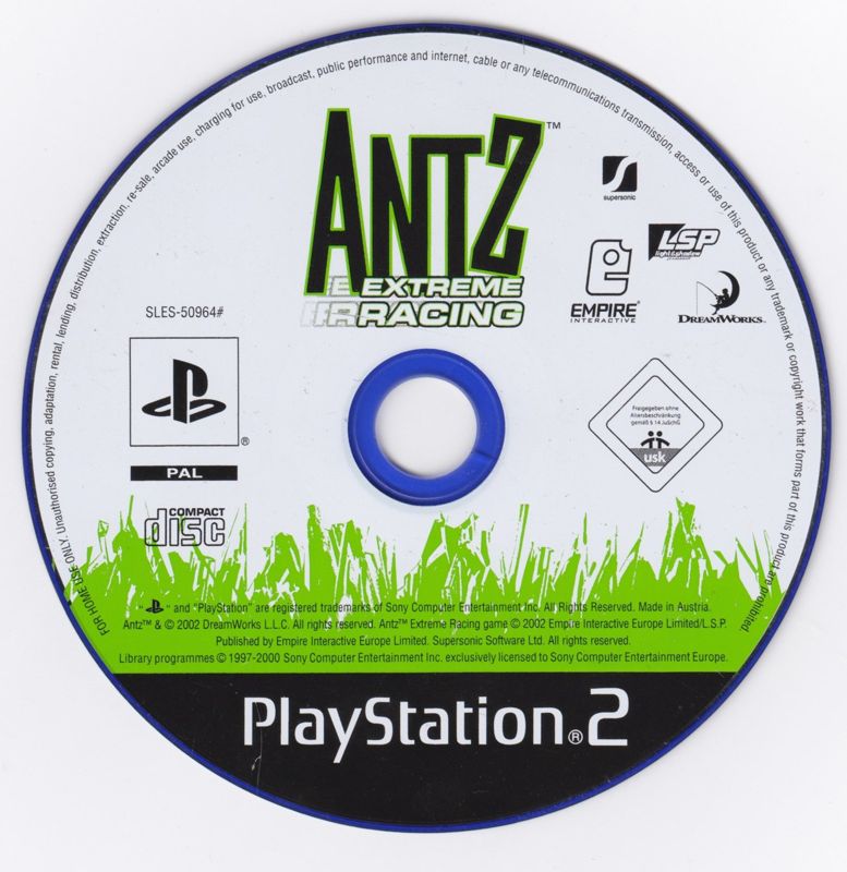 Media for Antz Extreme Racing (PlayStation 2)