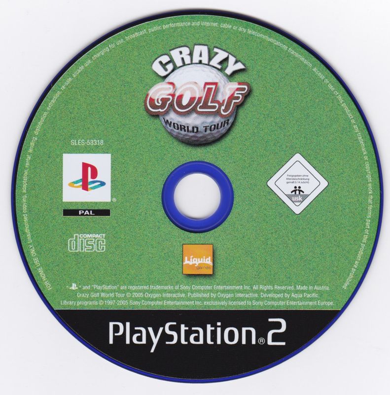 Media for Crazy Golf: World Tour (PlayStation 2)