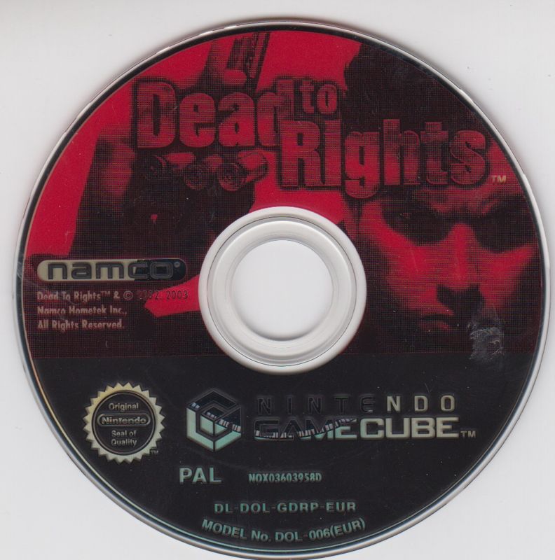 Media for Dead to Rights (GameCube)