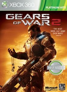 Front Cover for Gears of War 2 (Xbox 360) (Games on Demand Platinum release)